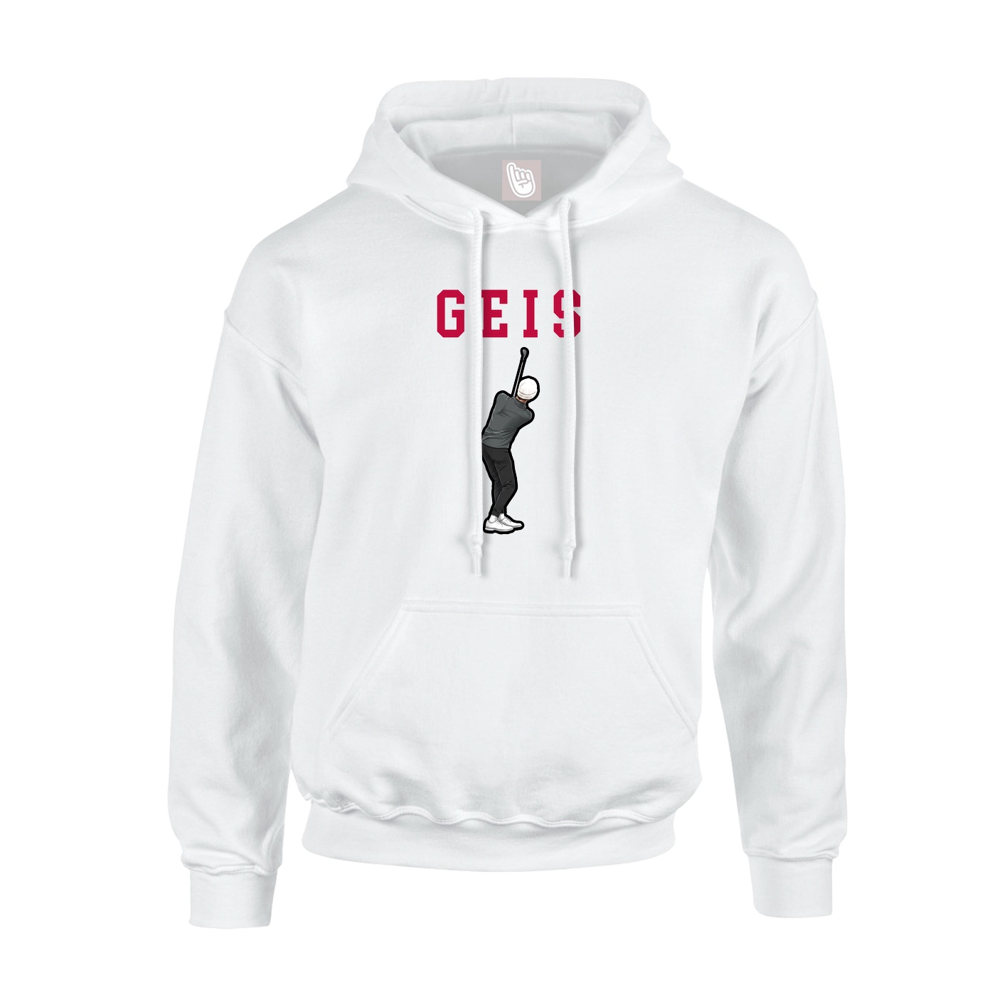 Hoodie — Shirsey in White