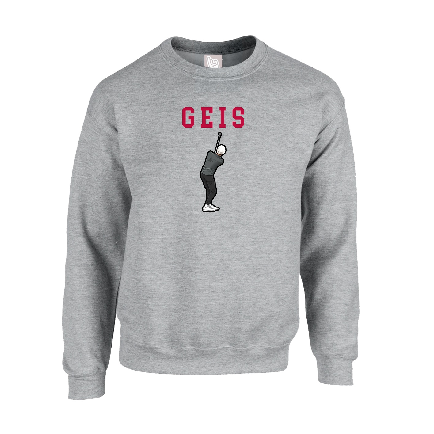 Fleece Crew — Shirsey in Grey