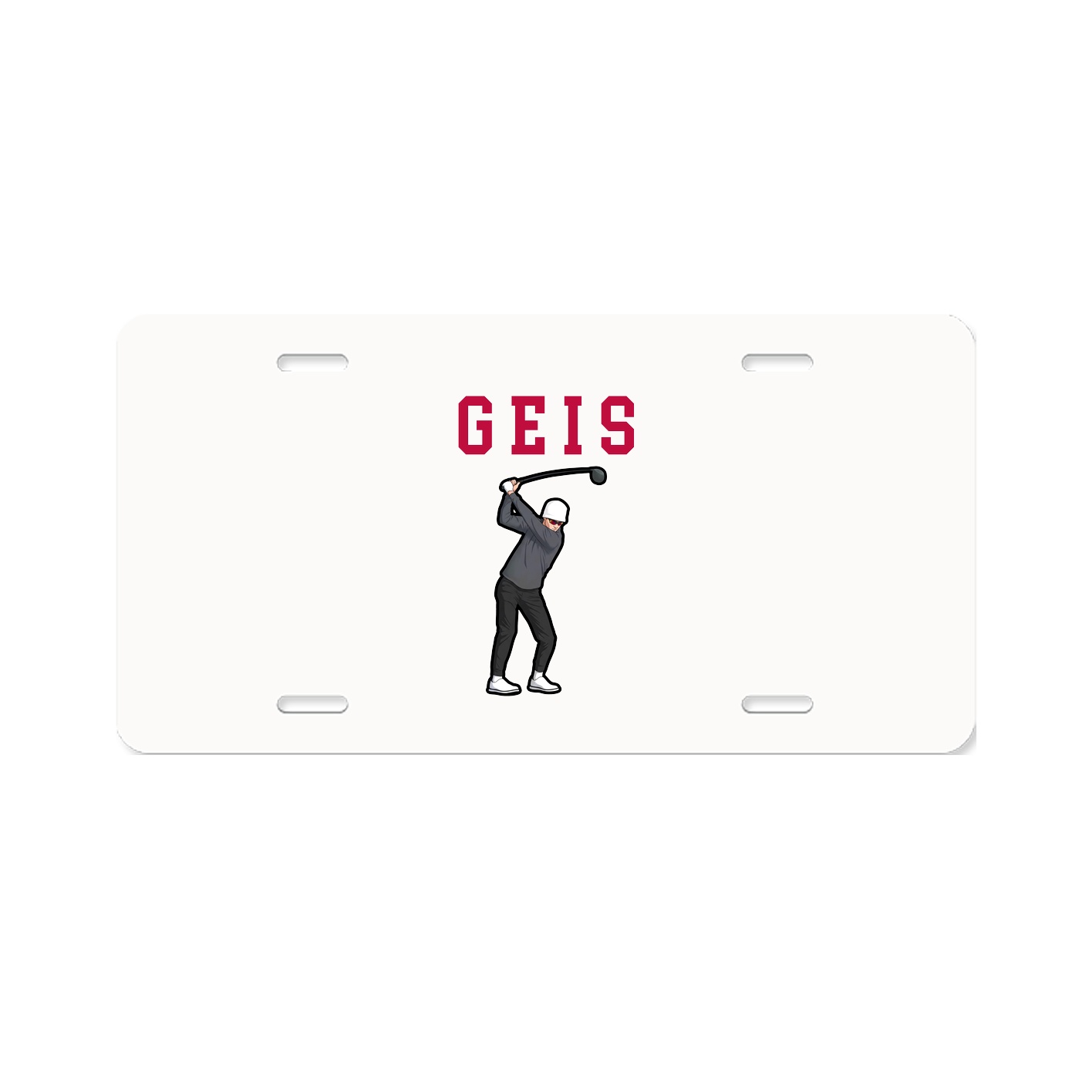 License Plate — Shirsey in Classic