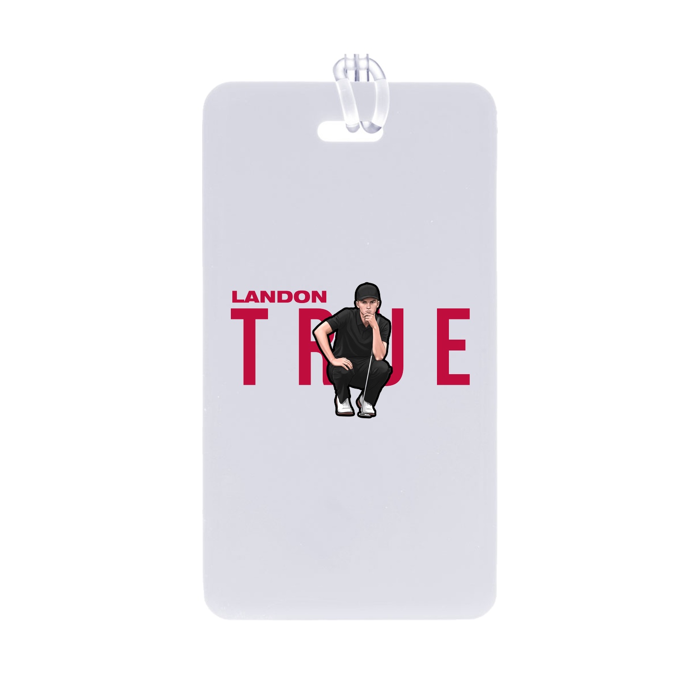 Bag Tag — Player Name in Classic