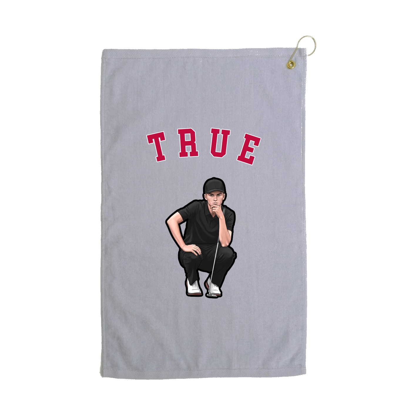 Golf Towel — Shirsey Arch in Grey