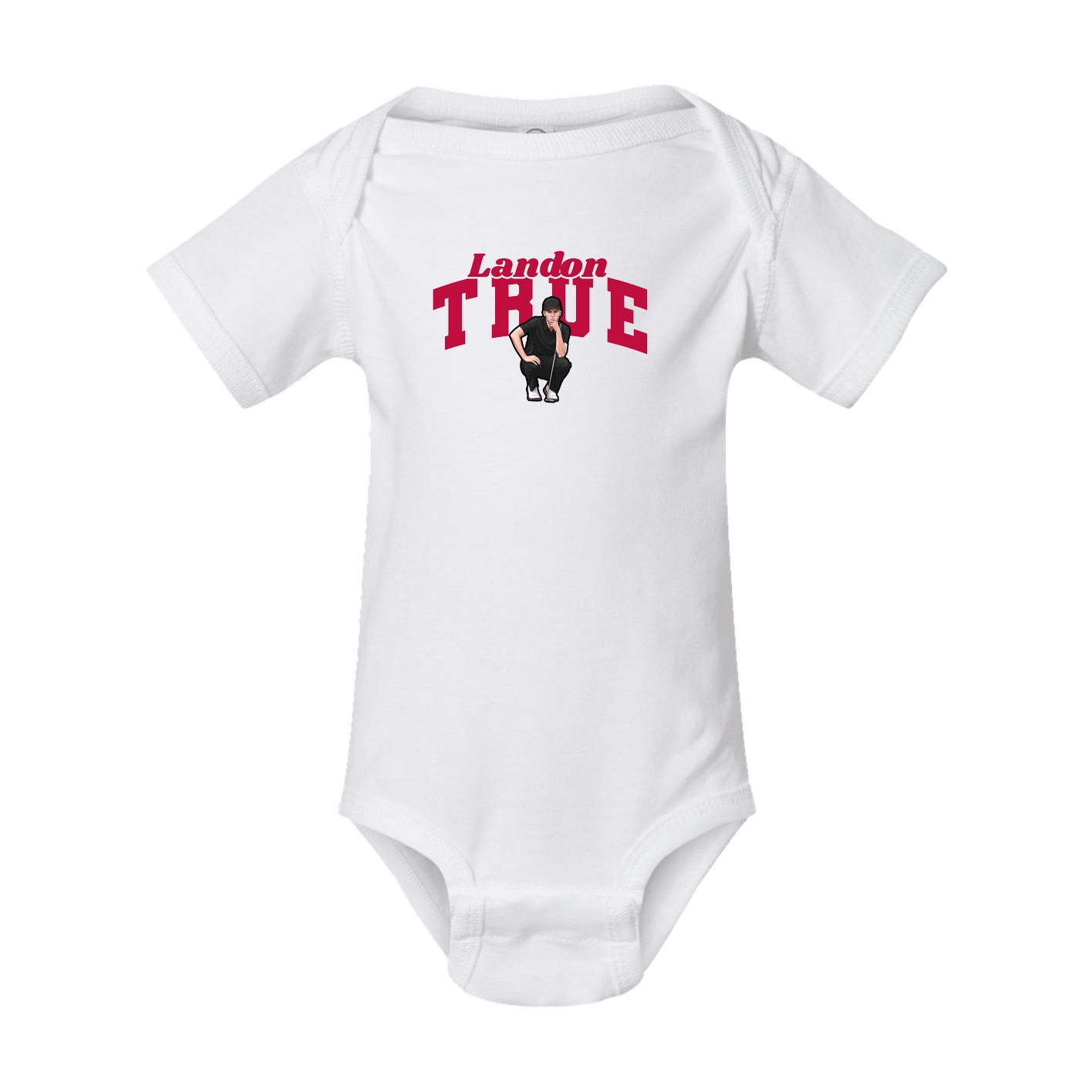 Baby Onesie — Signature Arch in White