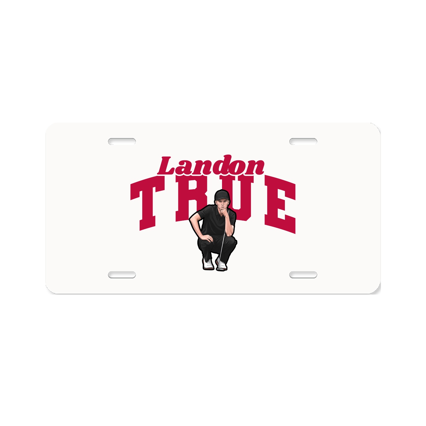 License Plate — Signature Arch in Classic