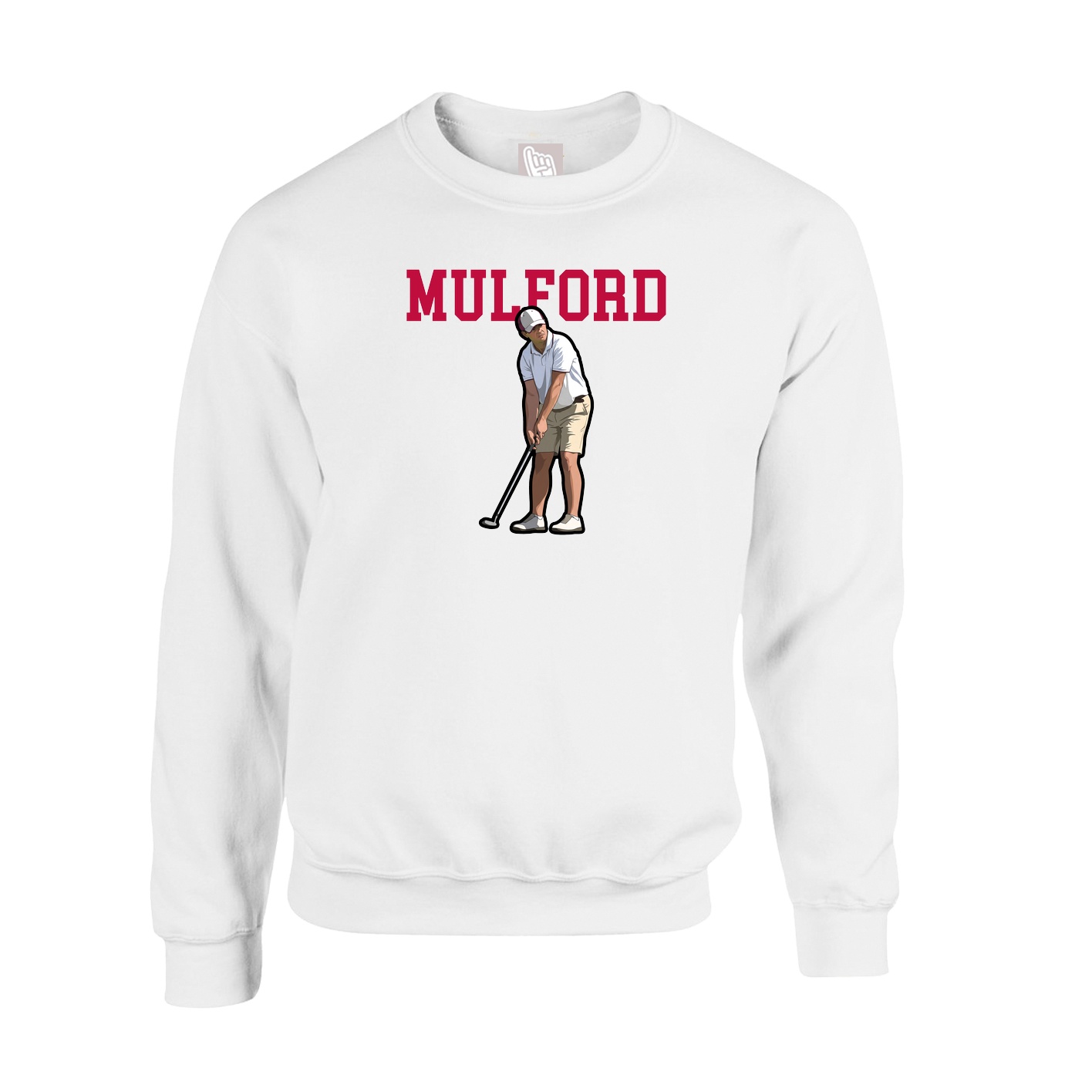 Fleece Crew — Shirsey in White