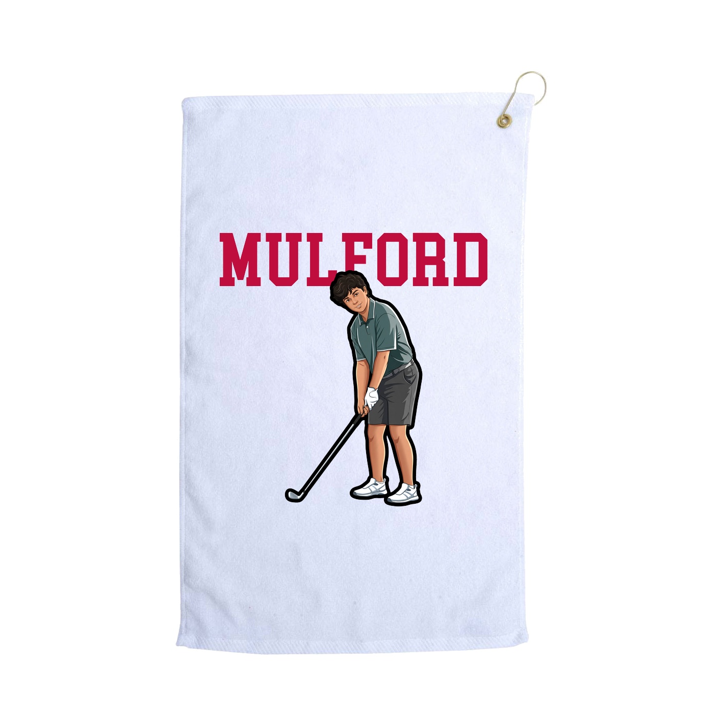 Golf Towel — Shirsey in White