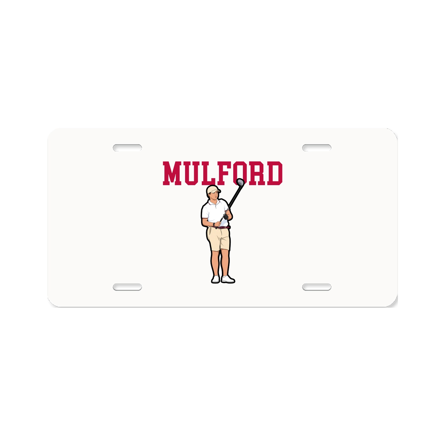 License Plate — Shirsey in Classic