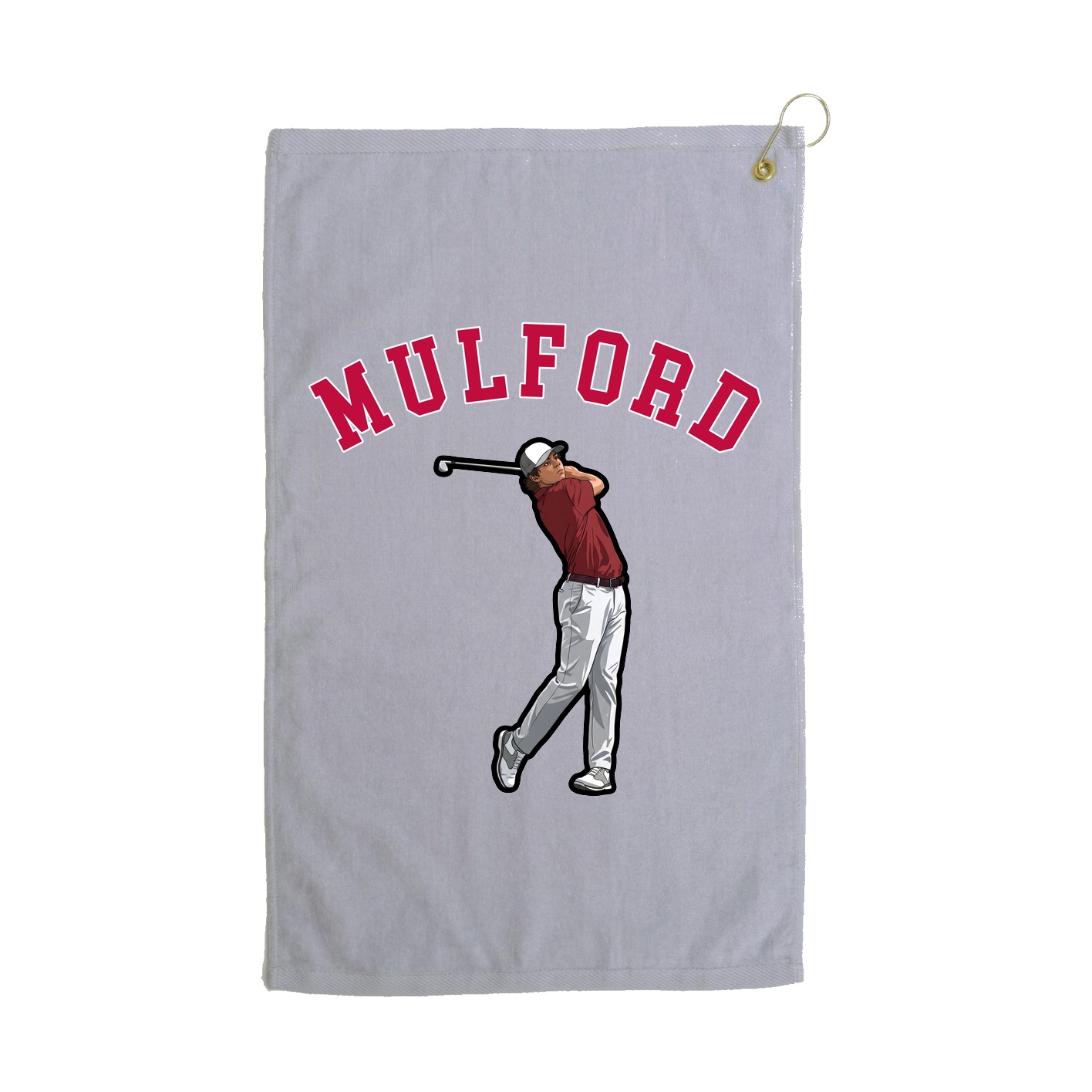 Golf Towel — Shirsey Arch in Grey