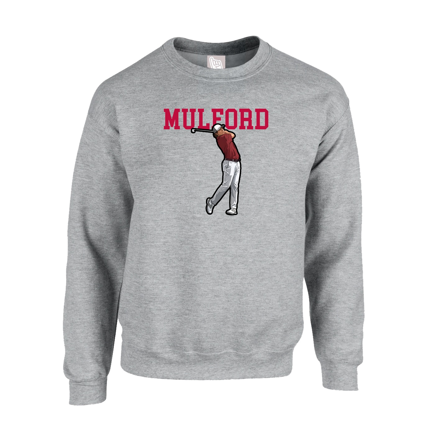 Fleece Crew — Shirsey in Grey