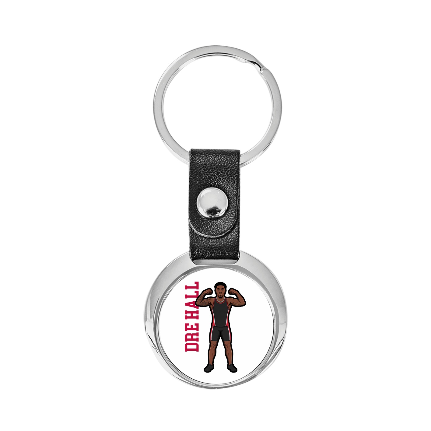 Key Chain — Name Vertical in Classic