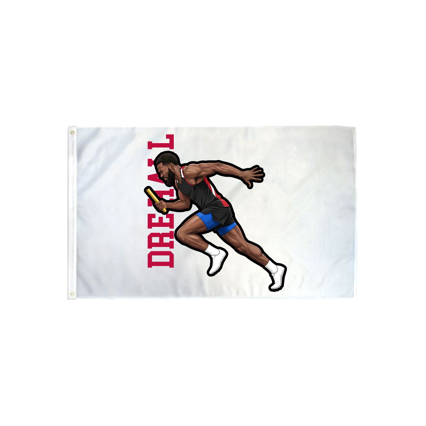 3x5 Flag — Name Vertical in Classic