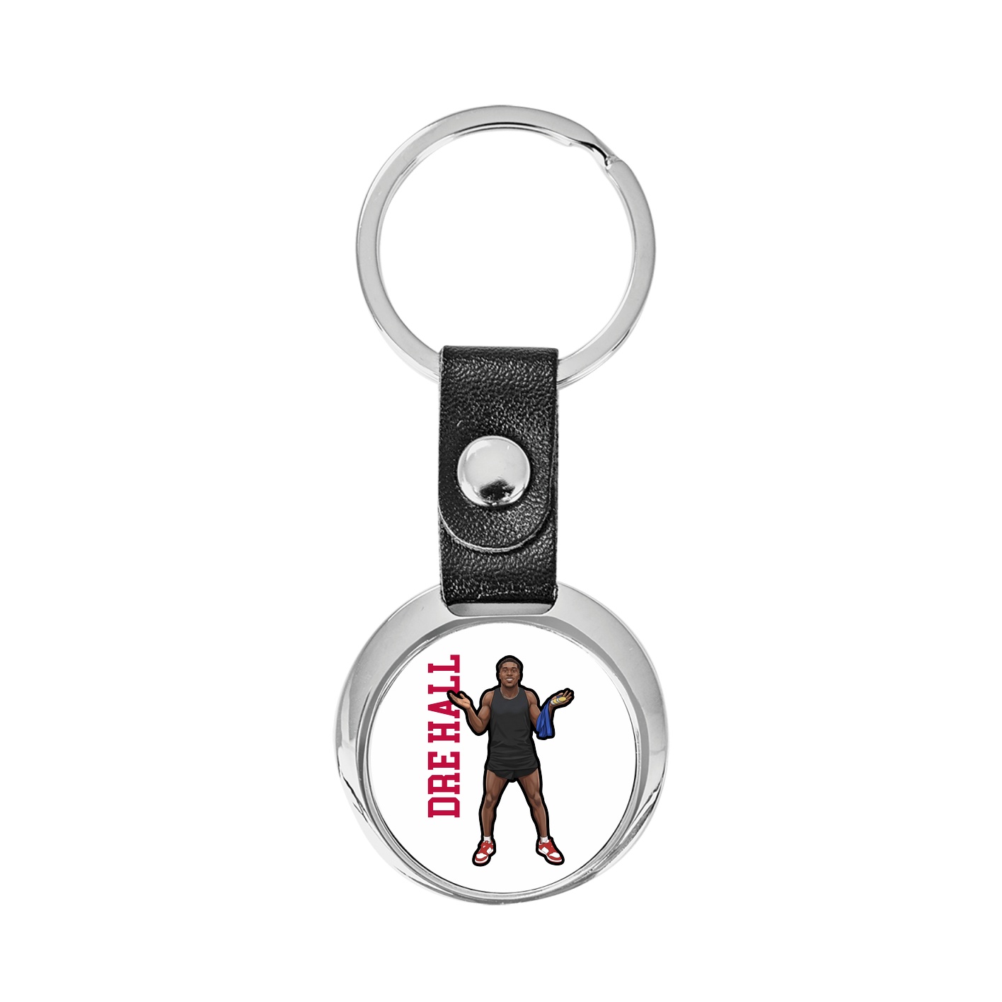 Key Chain — Name Vertical in Classic