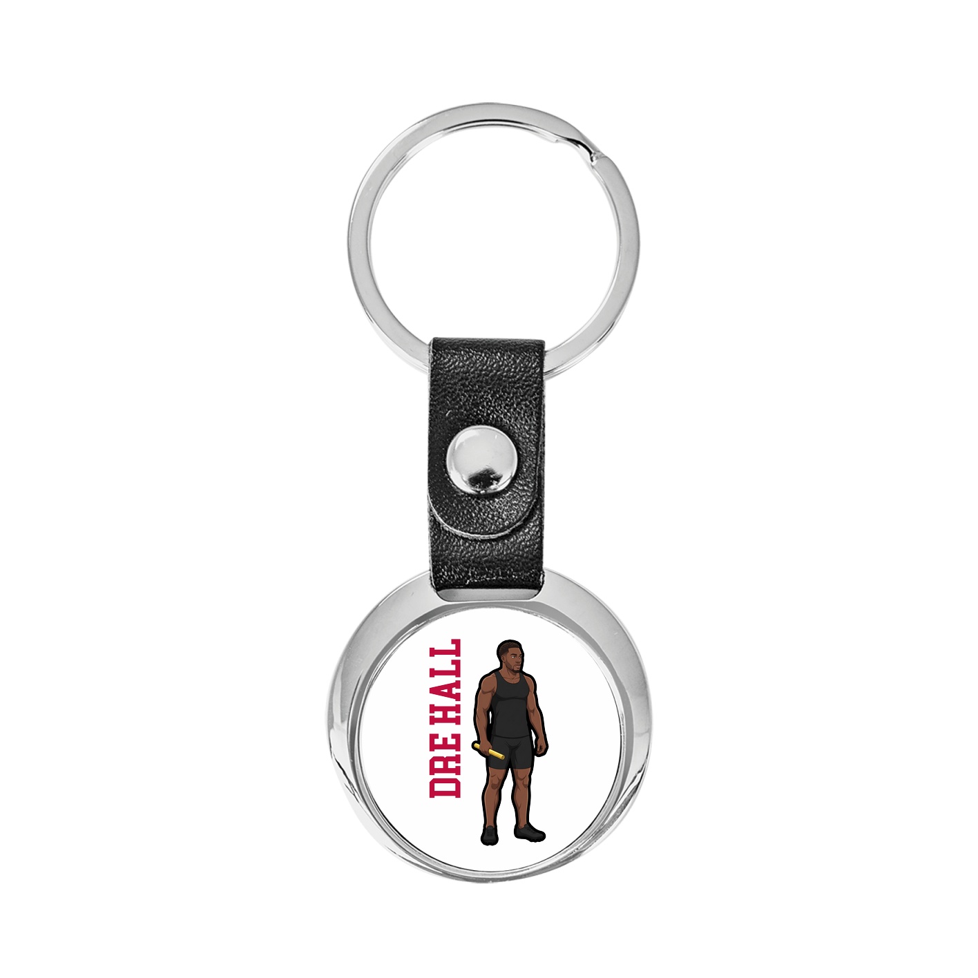 Key Chain — Name Vertical in Classic