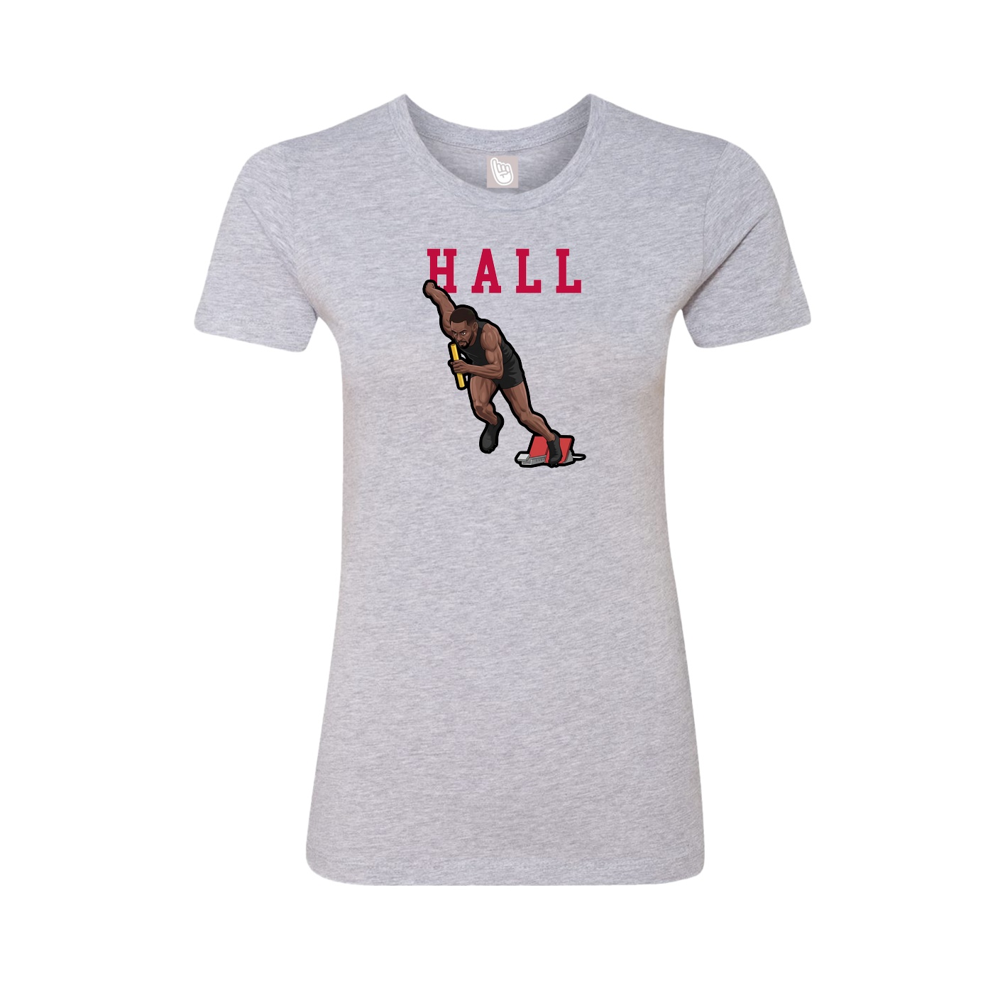 Fitted Women's Tee — Shirsey in Grey