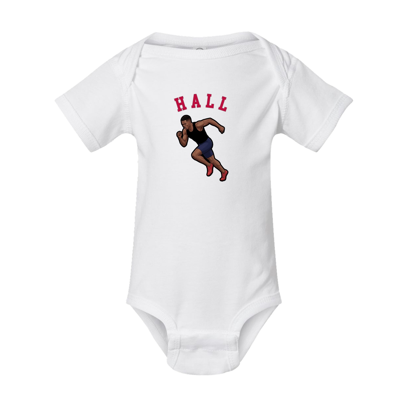 Baby Onesie — Shirsey Arch in White