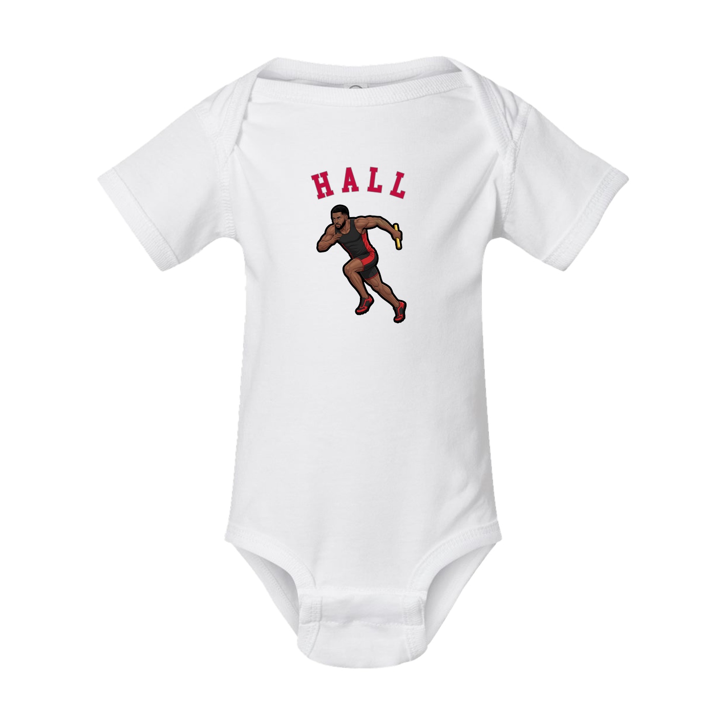 Baby Onesie — Shirsey Arch in White