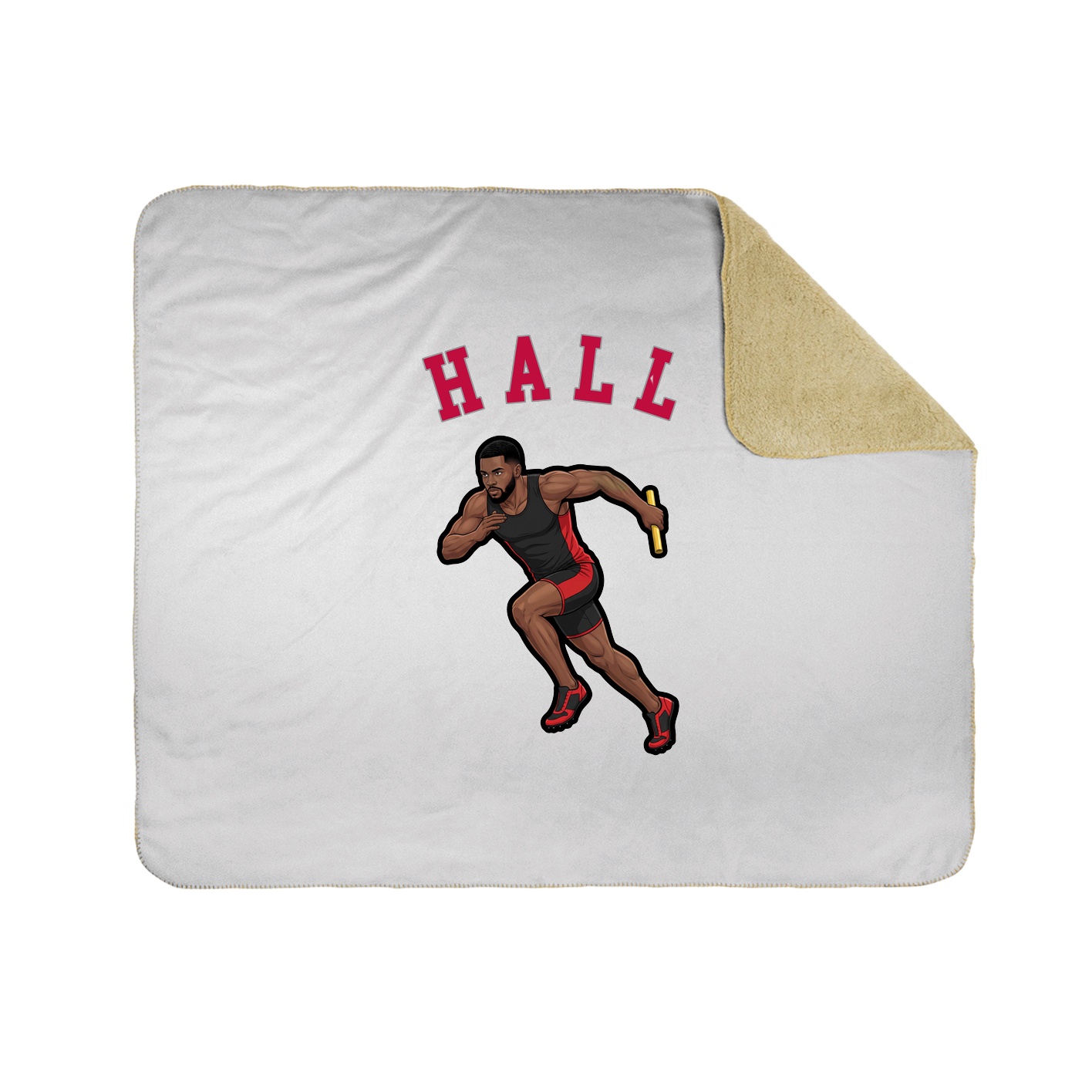 Throw Blanket — Shirsey Arch in White
