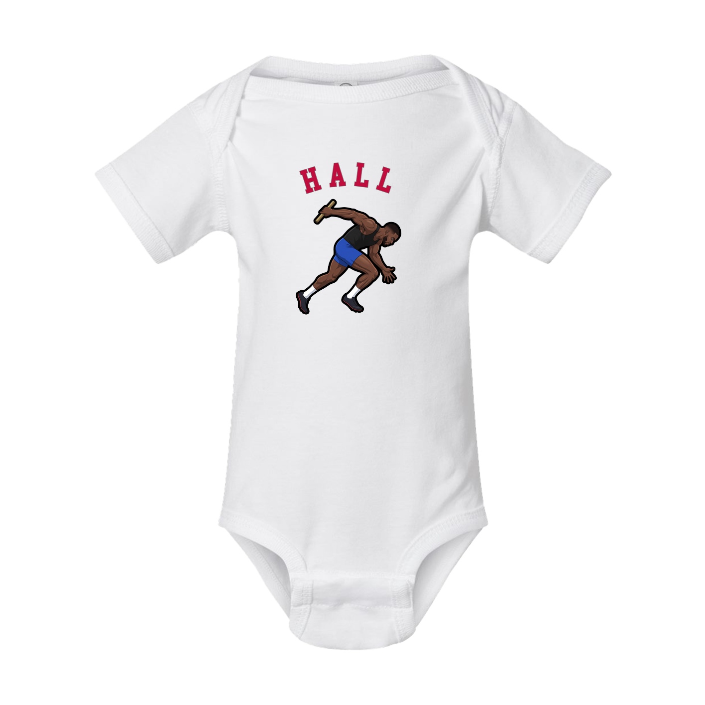 Baby Onesie — Shirsey Arch in White