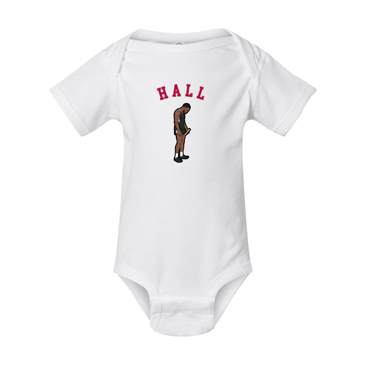 Baby Onesie — Shirsey Arch in White