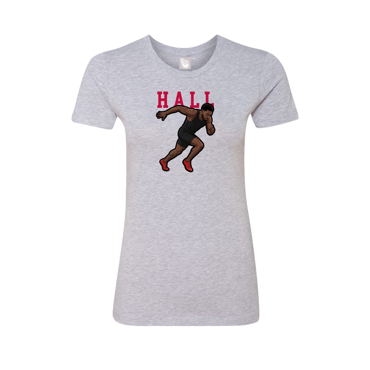 Fitted Women's Tee — Shirsey in Grey