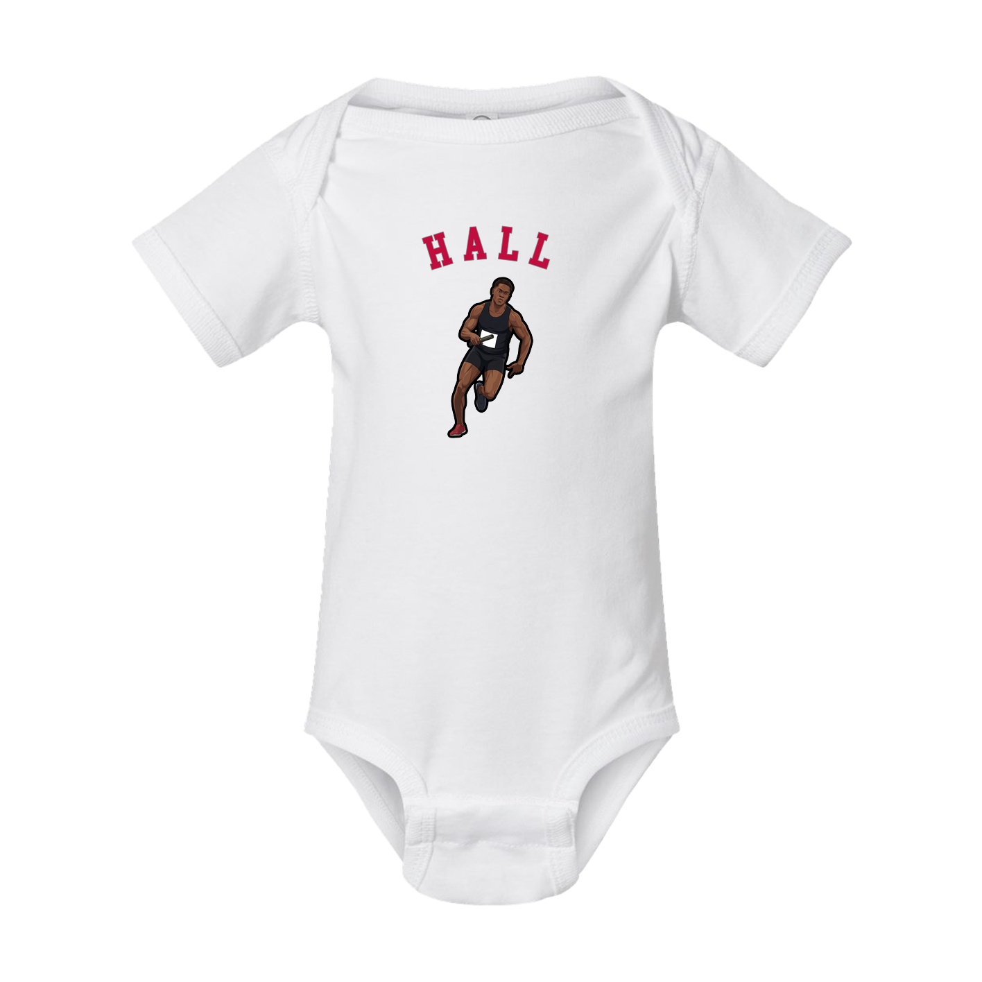 Baby Onesie — Shirsey Arch in White