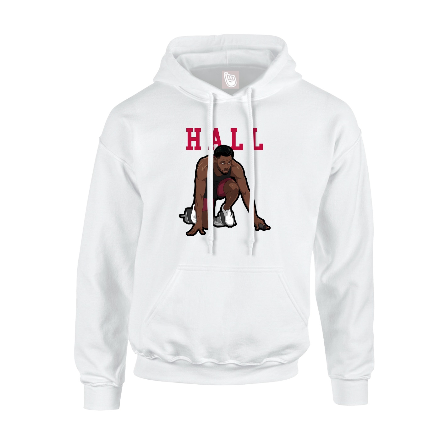 Hoodie — Shirsey in White