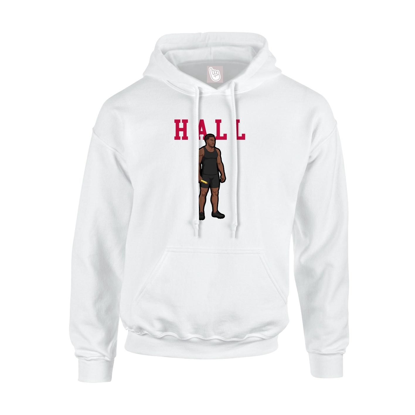 Hoodie — Shirsey in White