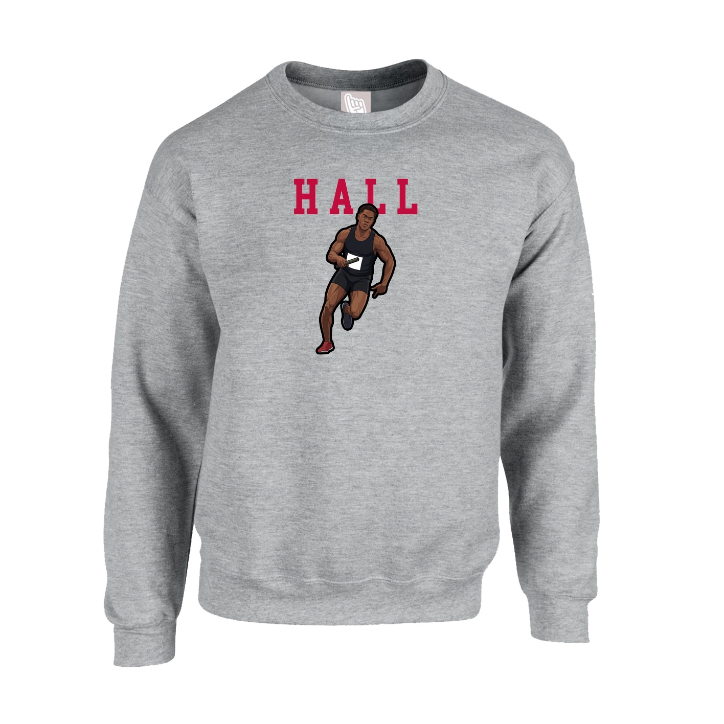 Fleece Crew — Shirsey in Grey