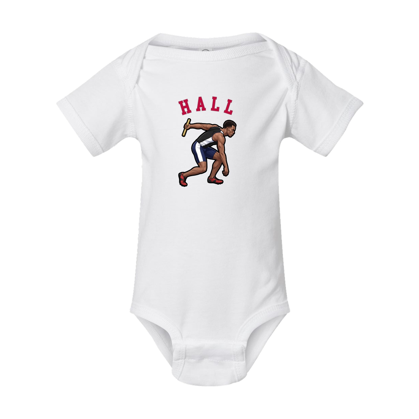 Baby Onesie — Shirsey Arch in White