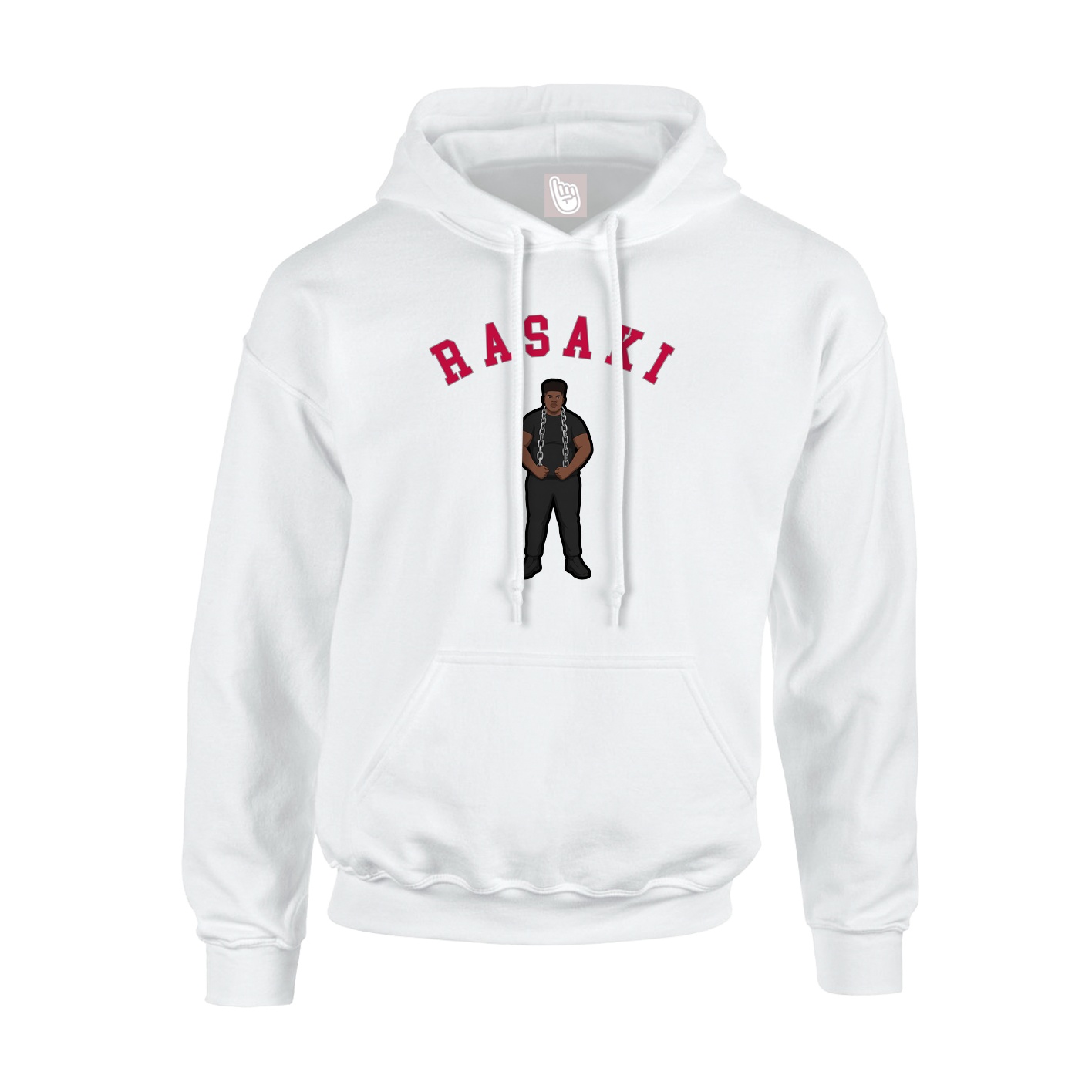 Hoodie — Shirsey Arch in White