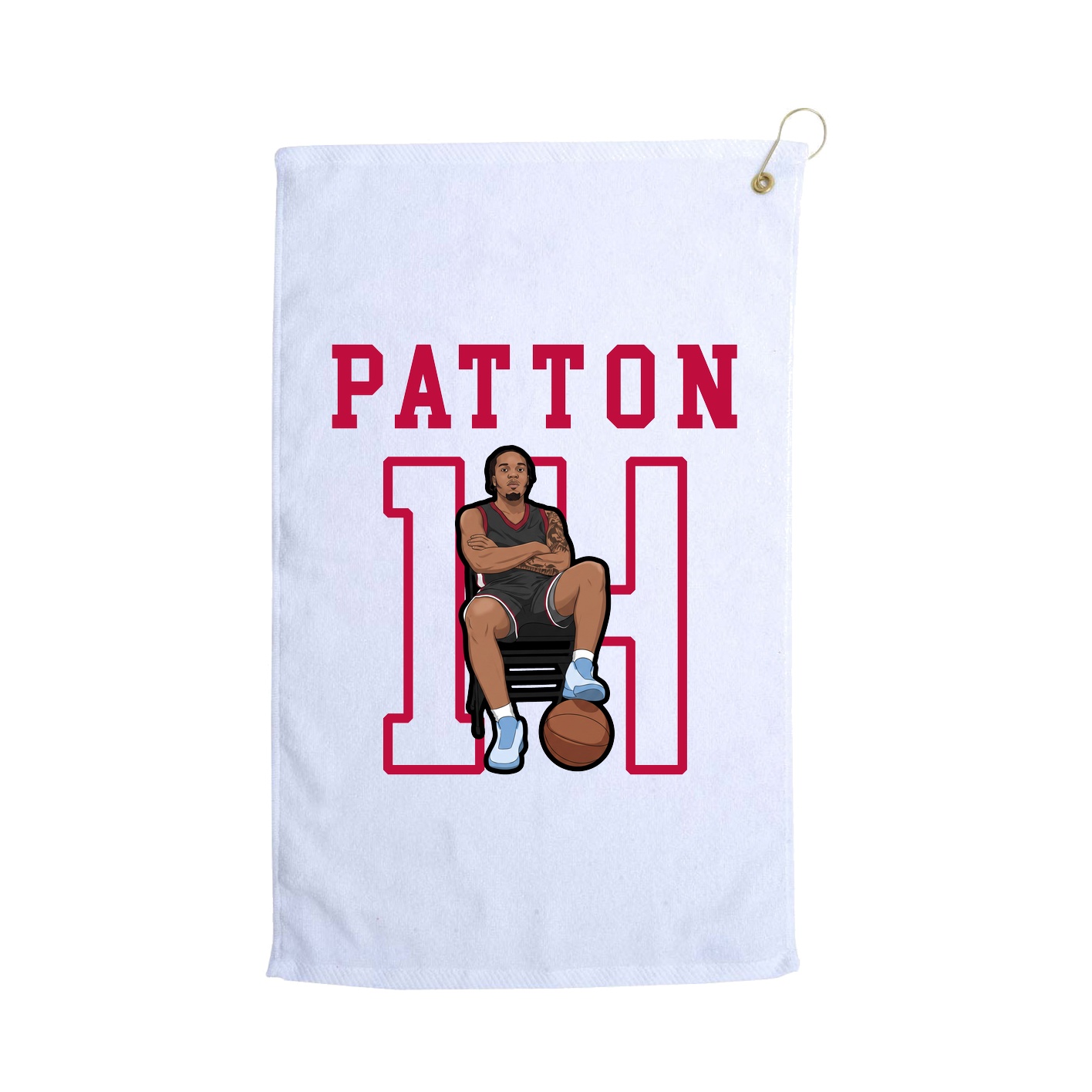 Golf Towel — Shirsey in White