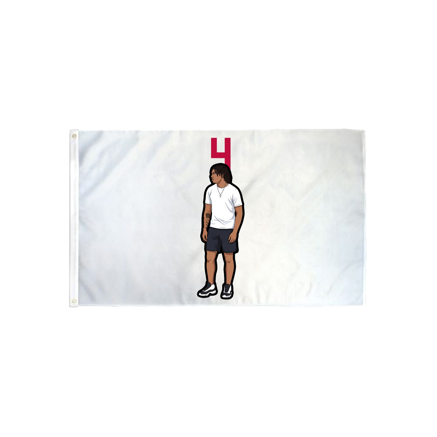 3x5 Flag — Number Top in Classic