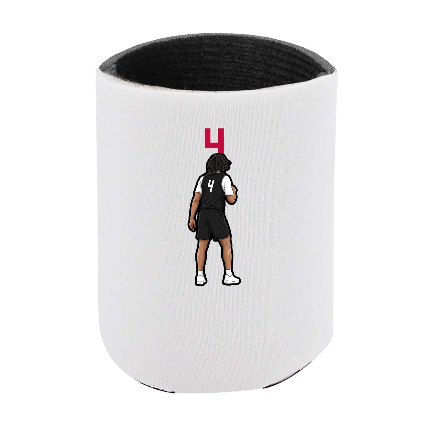 Can Holder — Number Top in White