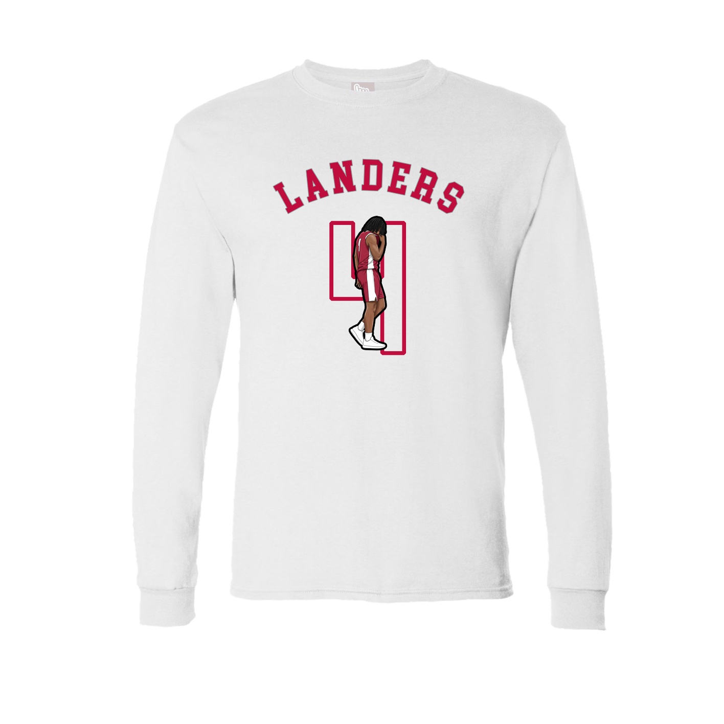 Long Sleeve Tee — Shirsey Arch in White