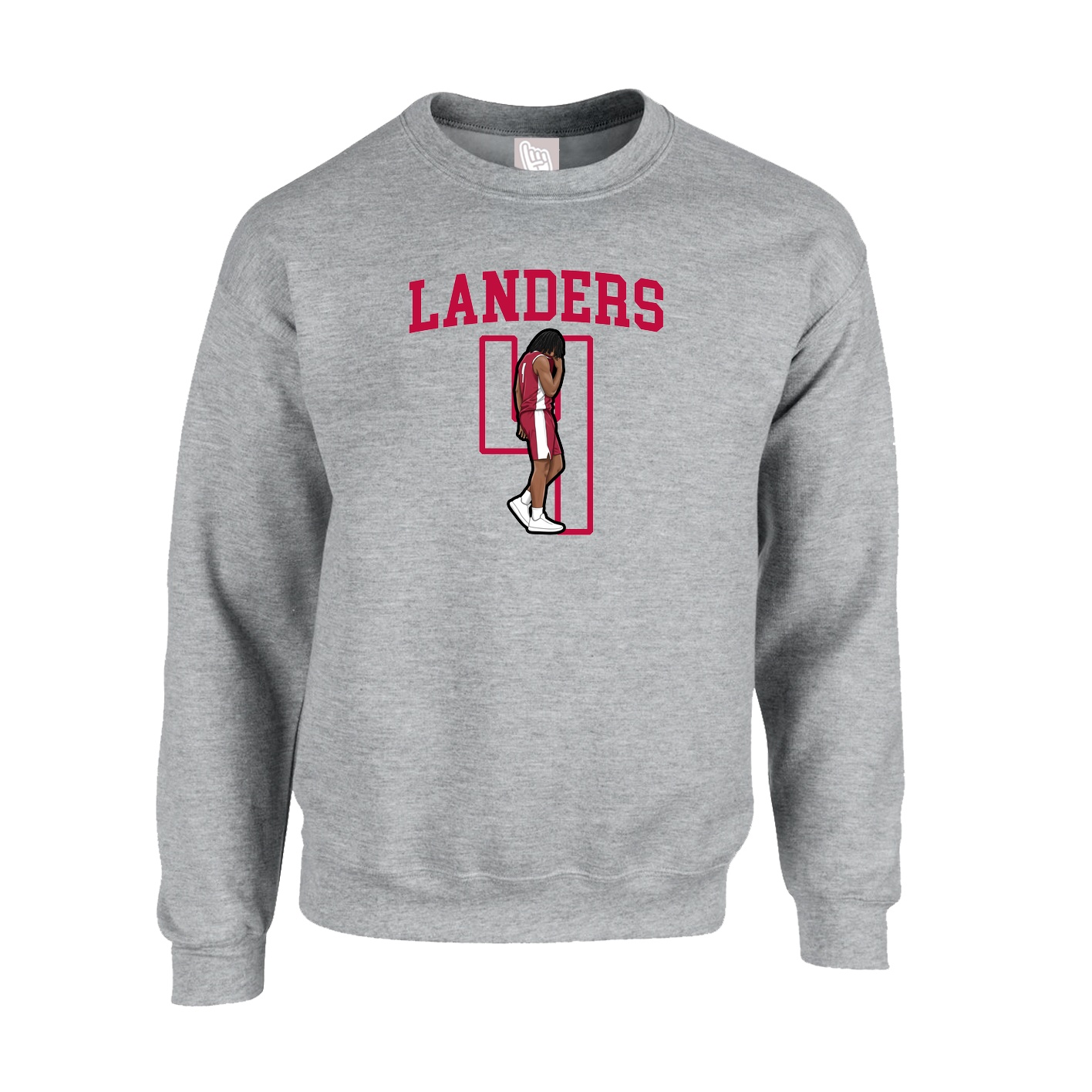 Fleece Crew — Shirsey in Grey