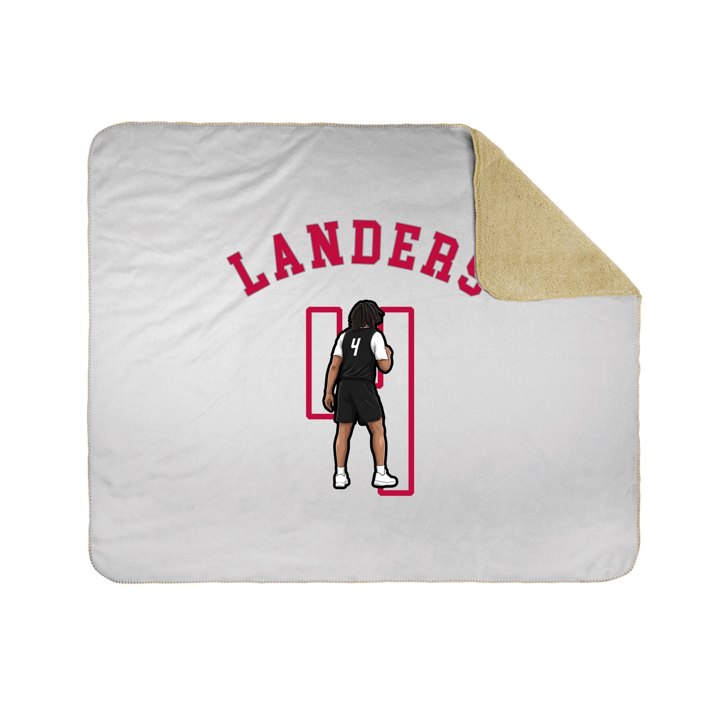 Throw Blanket — Shirsey Arch in White