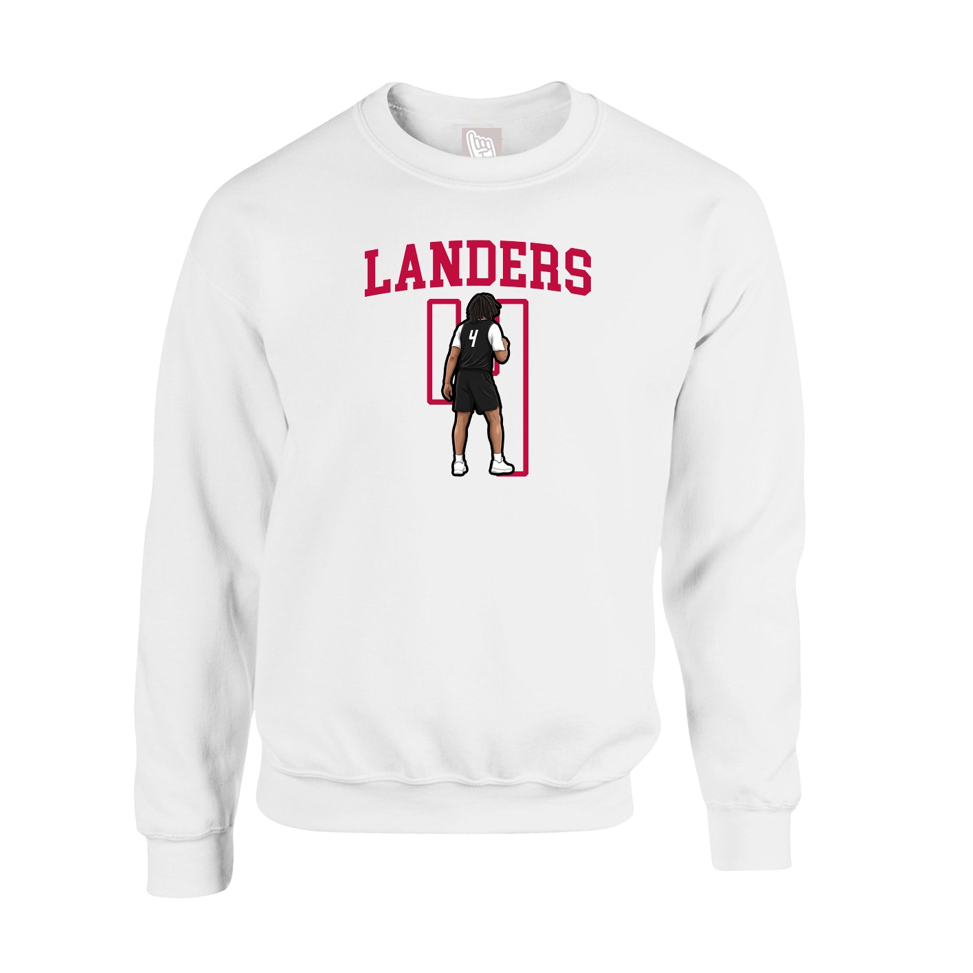 Fleece Crew — Shirsey in White