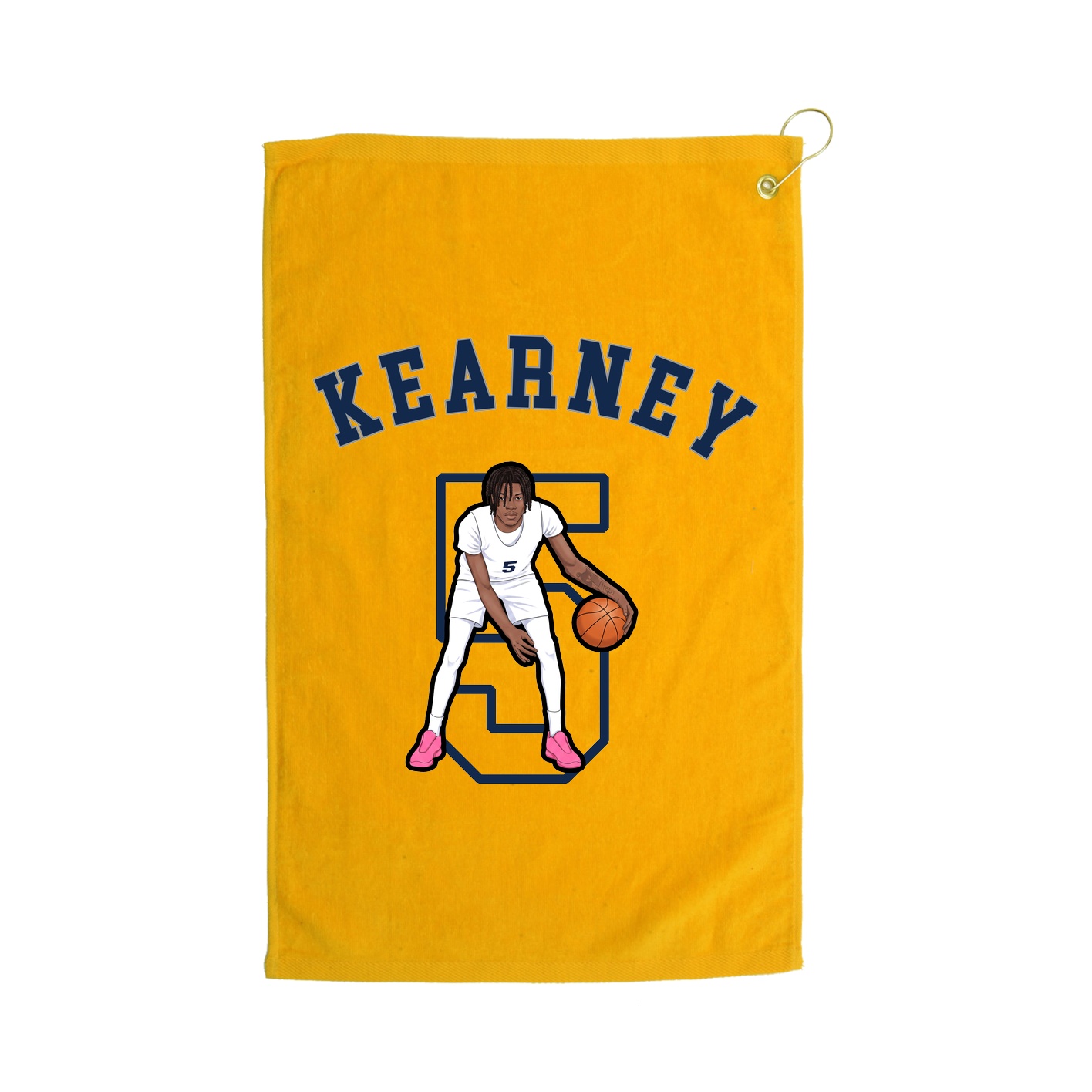 Golf Towel — Shirsey Arch in Gold
