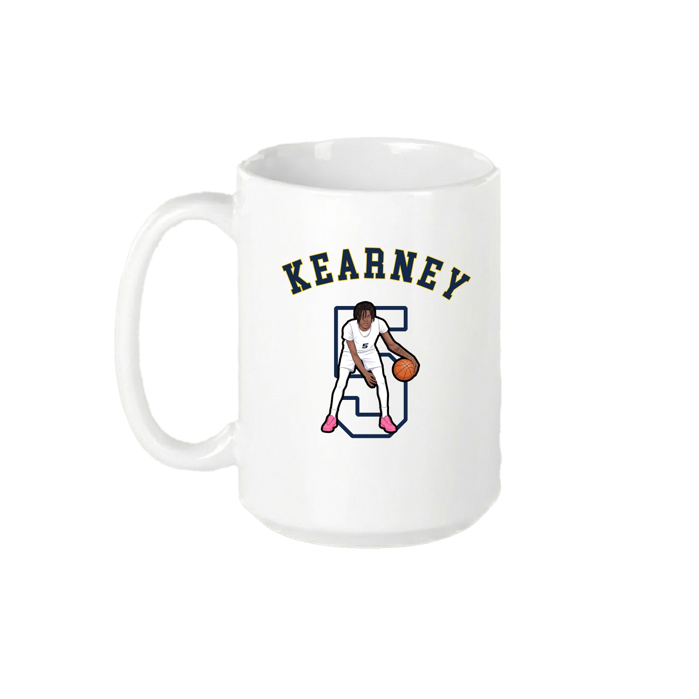 15oz Coffee Mug — Shirsey Arch in White