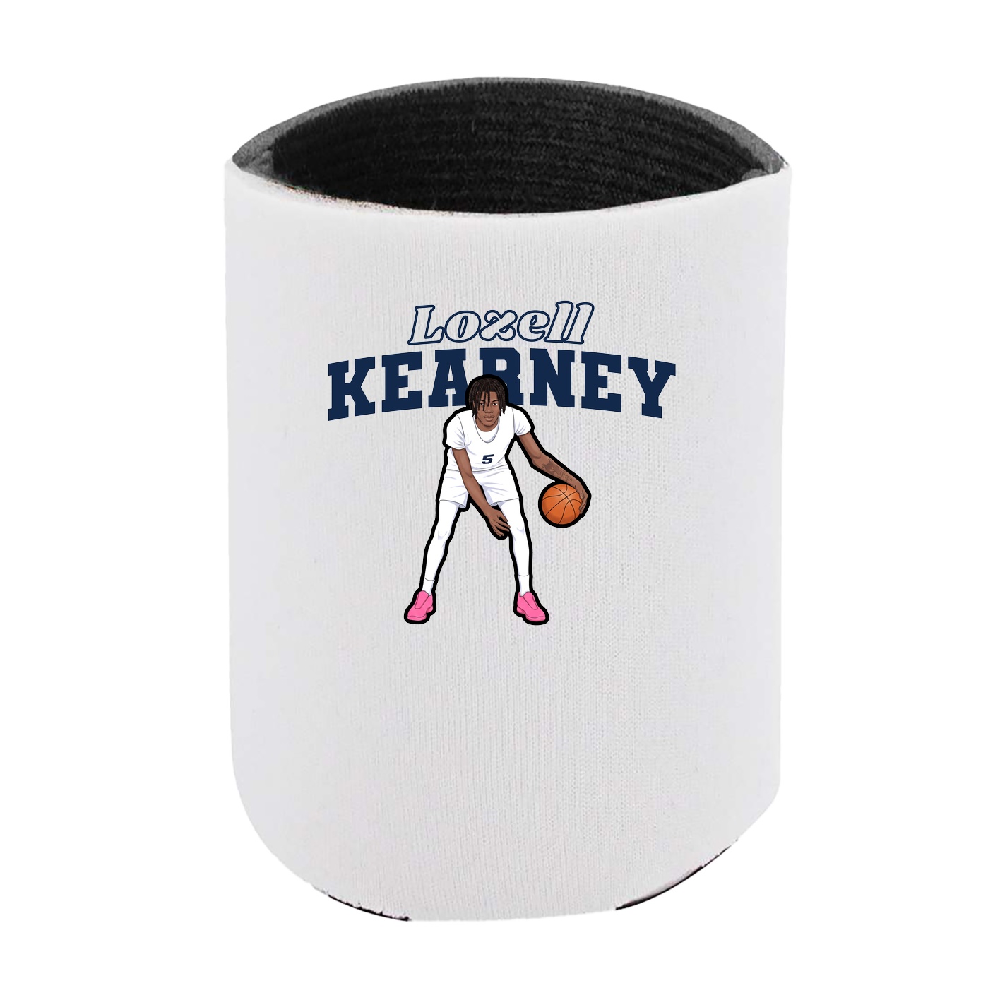 Can Holder — Name Arch in White