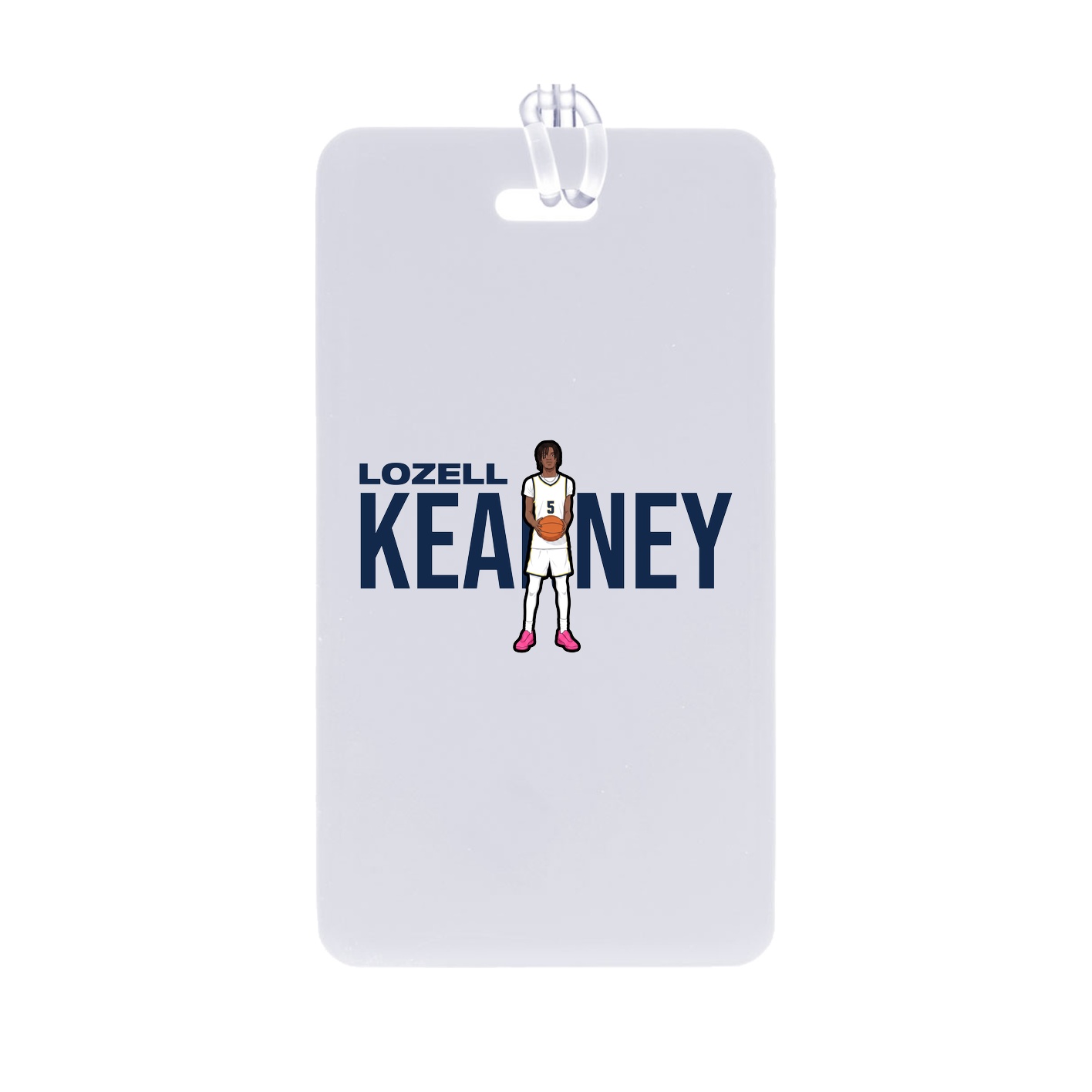 Bag Tag — Player Name in Classic