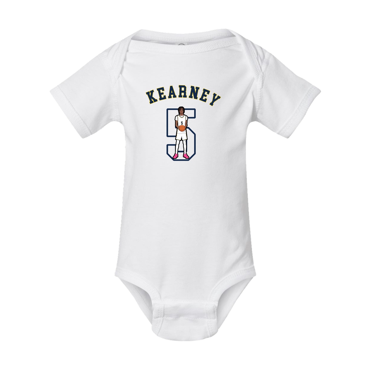 Baby Onesie — Shirsey Arch in White