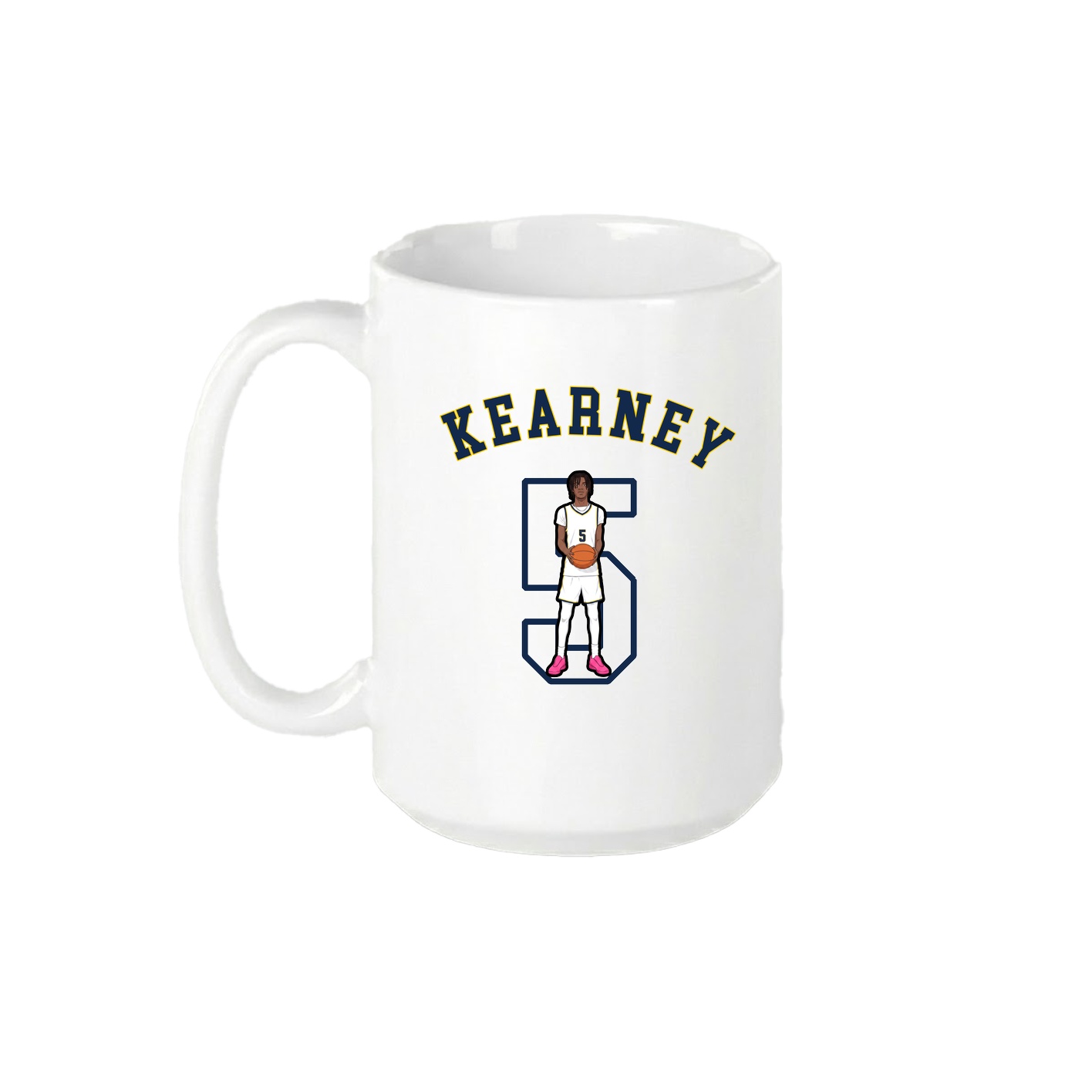 15oz Coffee Mug — Shirsey Arch in White