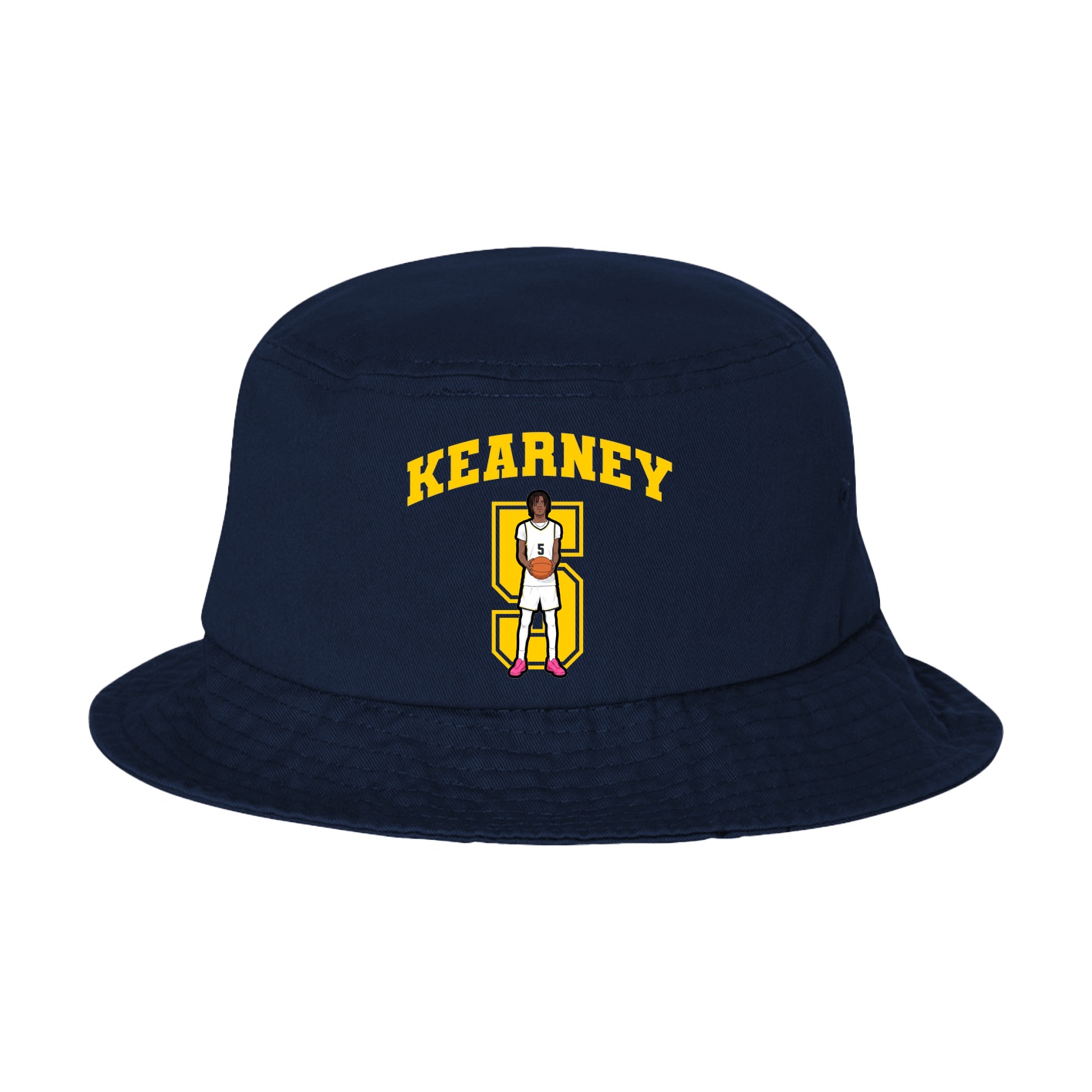 Bucket Cap — Number in Navy