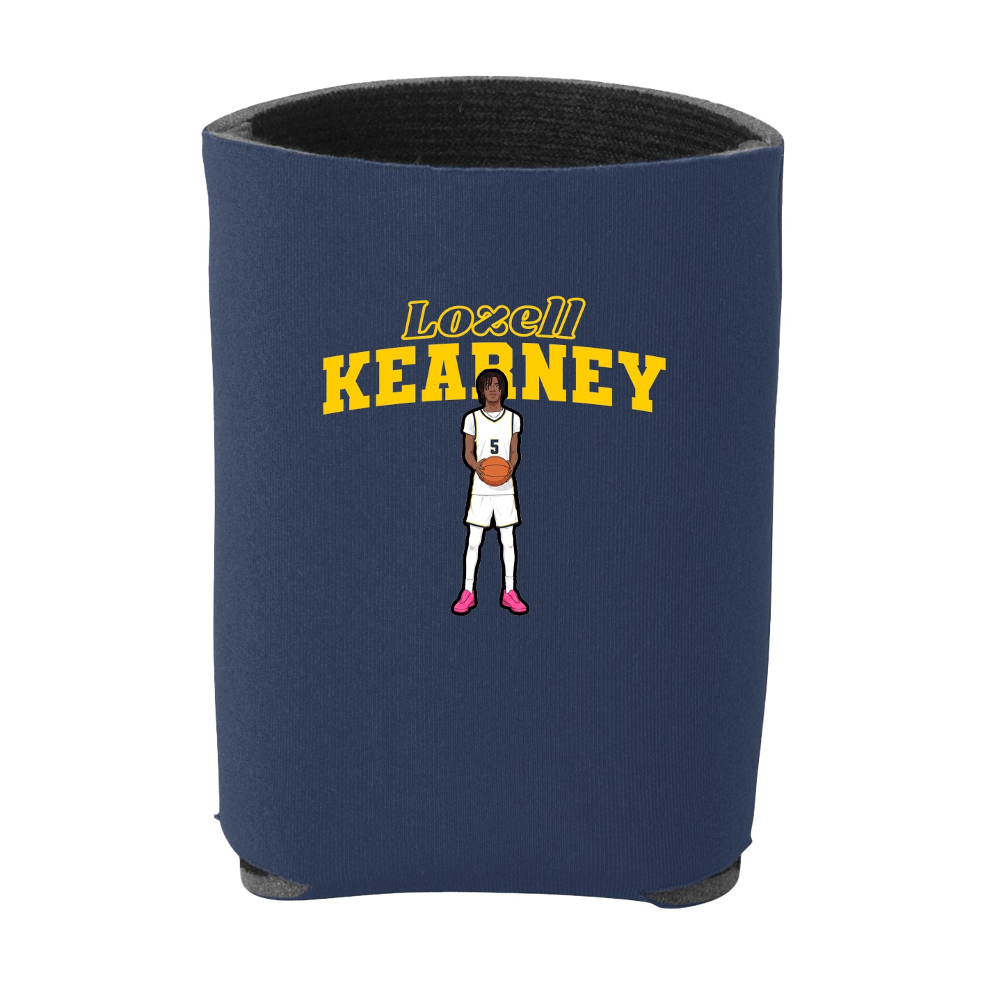 Can Holder — Name Arch in Navy