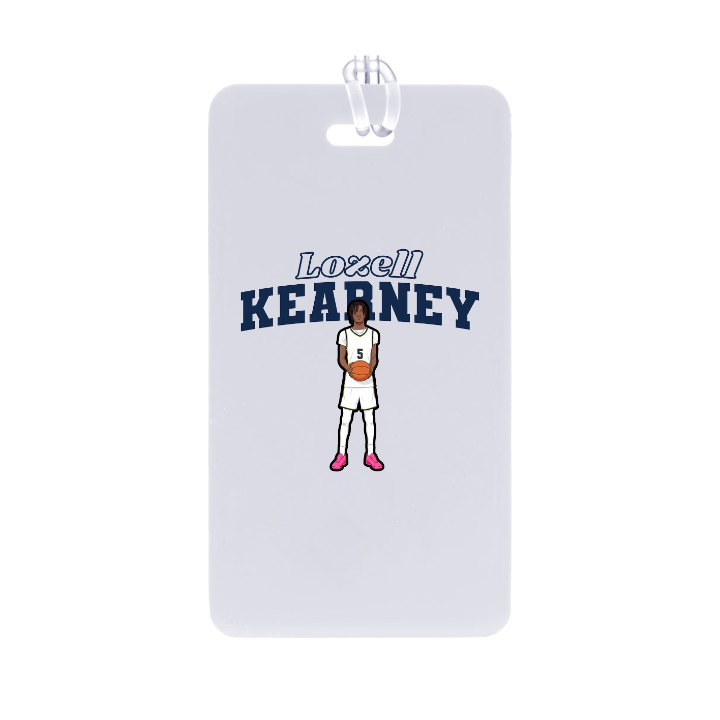 Bag Tag — Name Arch in Classic