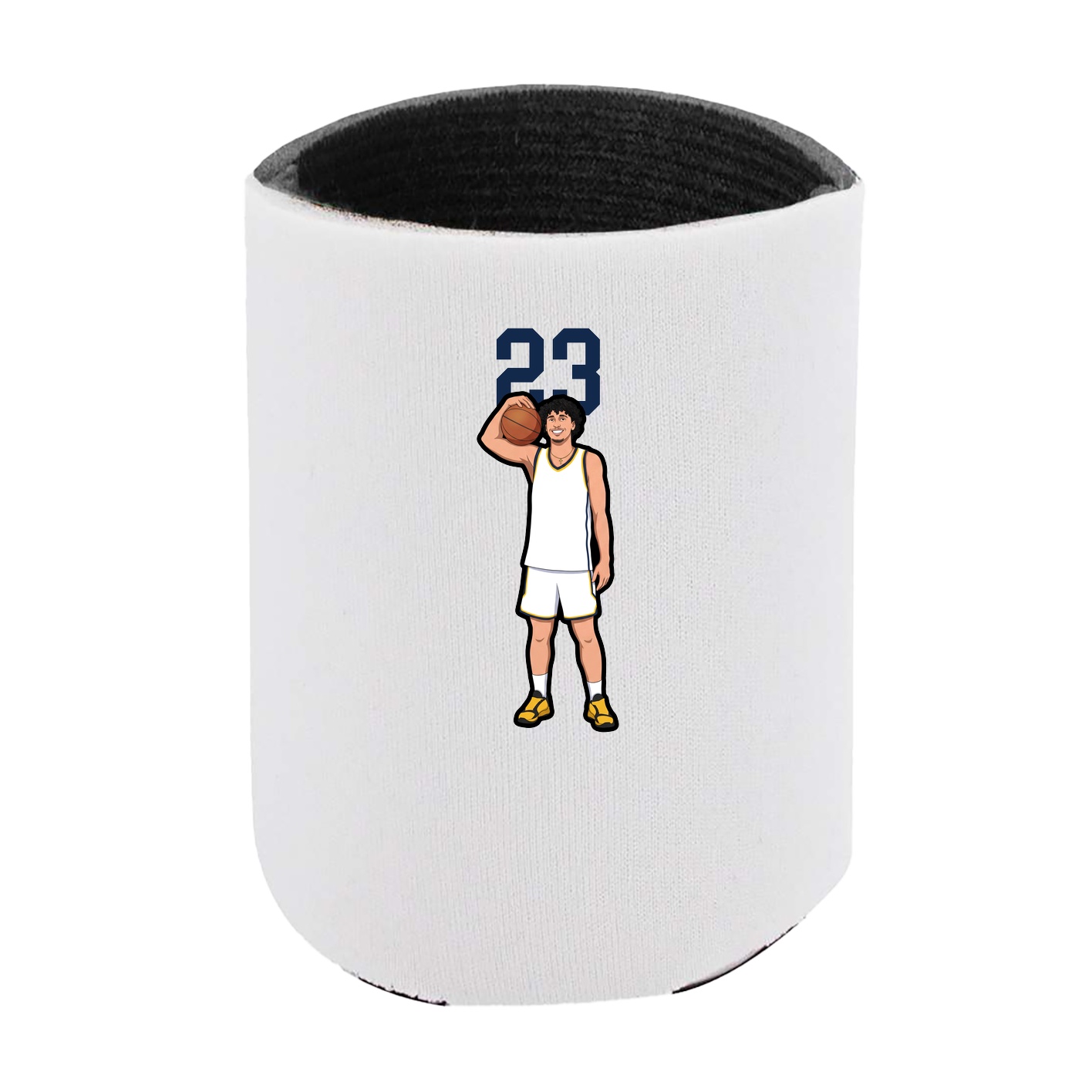 Can Holder — Number Top in White
