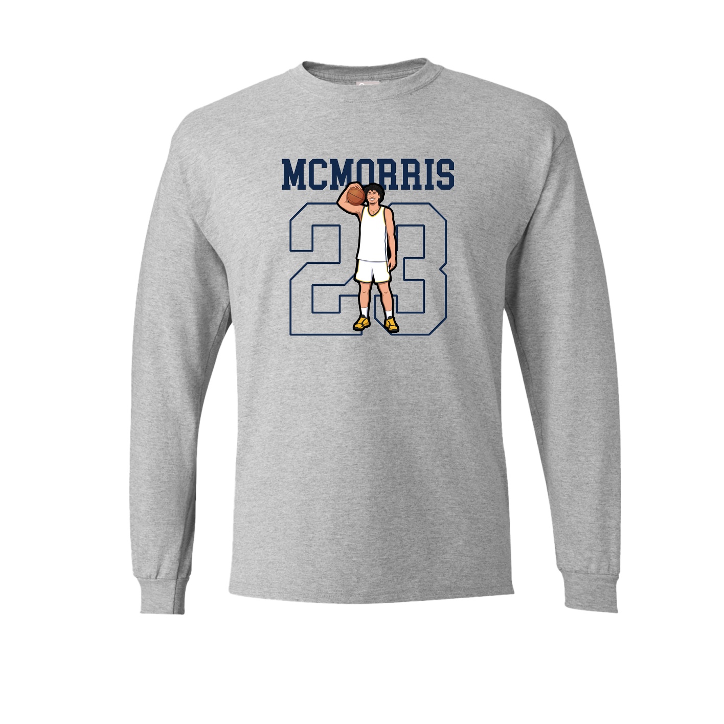 Long Sleeve Tee — Shirsey in Grey