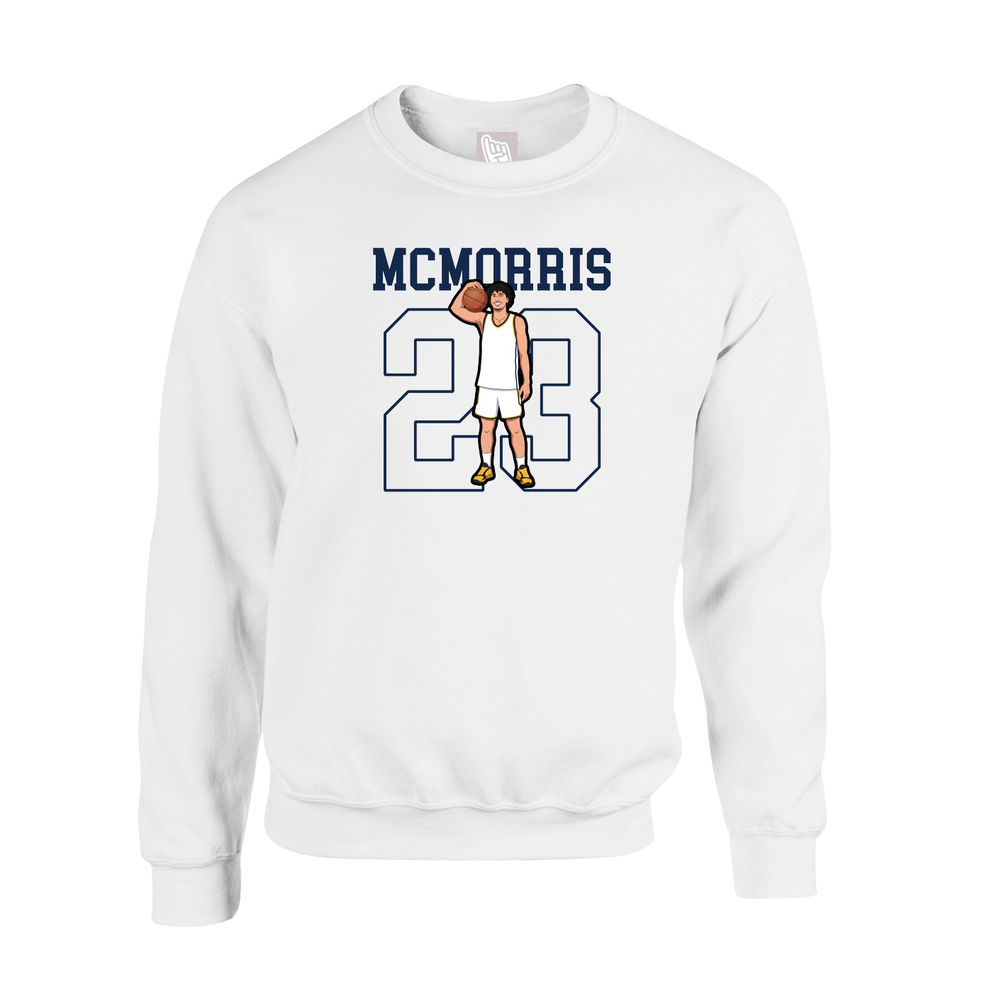 Fleece Crew — Shirsey in White
