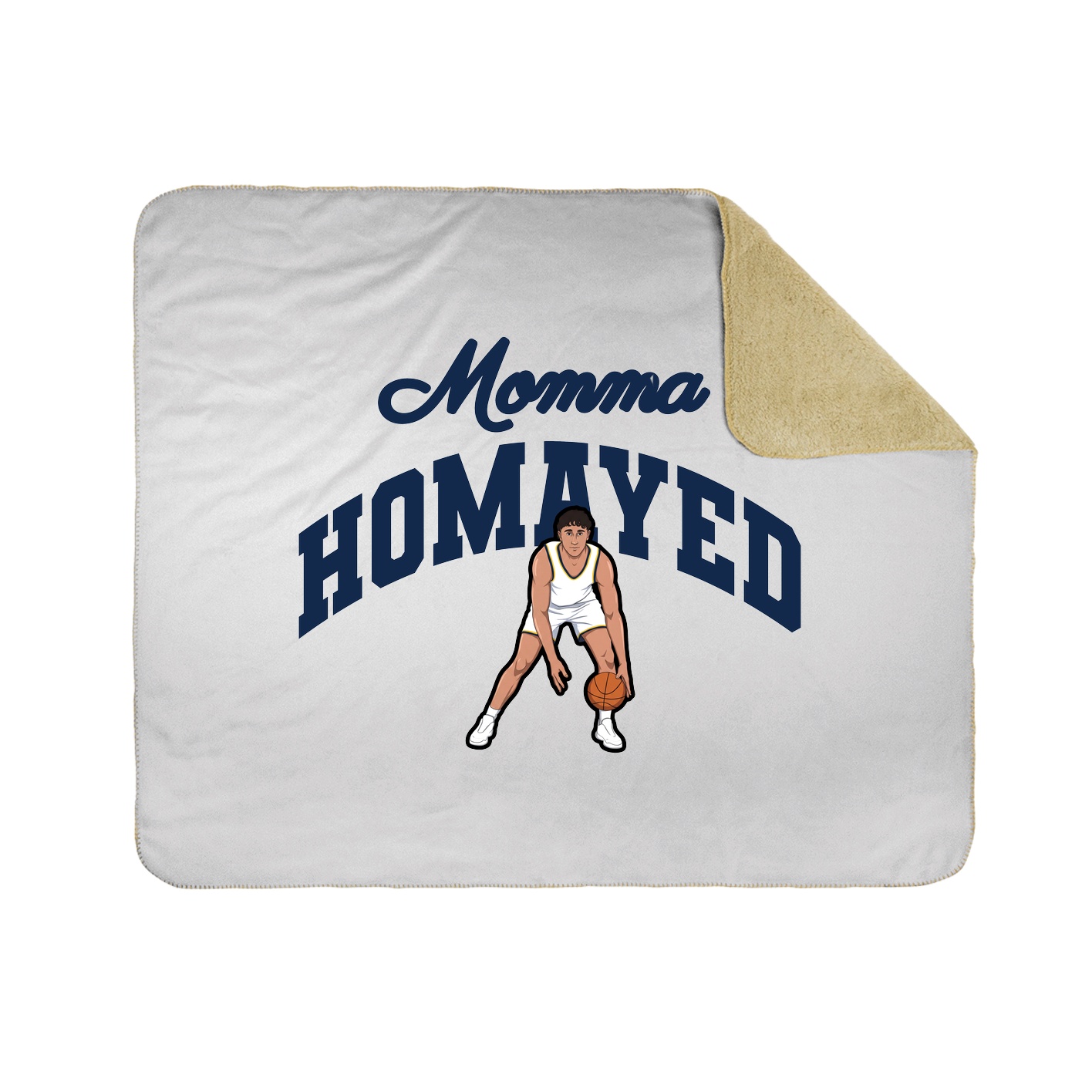 Throw Blanket — Mothers Day Arch in White