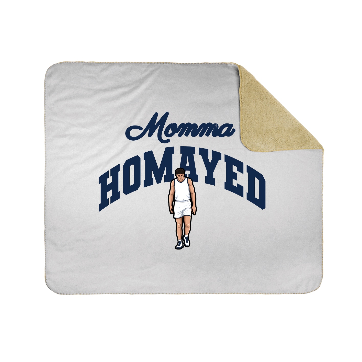 Throw Blanket — Mothers Day Arch in White
